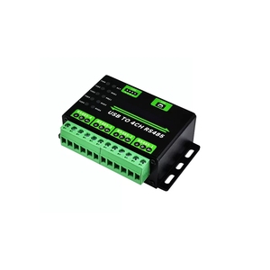 USB至4CH RS485工业级USB至4路RS485转换器USB至485串行通信模块金属外壳 - Product Image 1