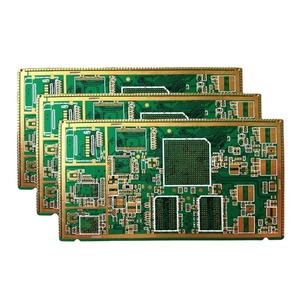 การผลิต rogers PCB และ PCBA สำหรับอุปกรณ์รักษาความปลอดภัยพร้อมหน้ากากบัดกรีสีเขียว - Product Image 5