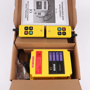 2 Transmitters 1 Receiver <strong>HS</strong>-4 Hoist Wireless Industrial Radio Crane Remote <strong>Control</strong> Industrial Remote <strong>Control</strong> for Crane Taillift - Product Image 4