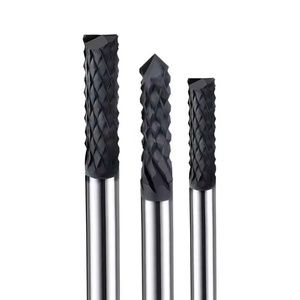 Customized High-Performance Diamond End Mills Corn Cob <strong>Cutters</strong> Tin for Graphite Carbon Fiber Ceramics <strong>Aerospace</strong> Applications - Product Image 2