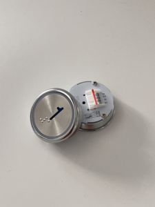 Fabrika fiyat asansör dokunmatik düğme asansör parçaları Cop/lop yuvarlak düğme NC tipi asansör düğmesi özelleştirilebilir - Product Image 2