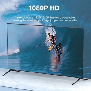 Convertidor VGA a HDTV, adaptador de Cable de Audio y vídeo de alta definición, salida de entrada VGA para ordenador portátil, proyector de TV - Product Image 3