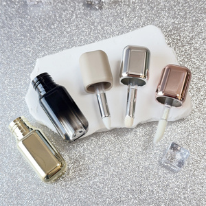 Özel lüks 6.5ml kapasiteli metalik roman tasarım Punk tarzı dudak rengi tüp plastik tüp kozmetik ambalaj için kullanılan - Product Image 2