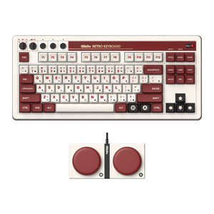 Teclado mecánico Retro 8BitDo inalámbrico 2,4G/teclado para juegos botones duales súper programables para Windows Android - Product Image 2