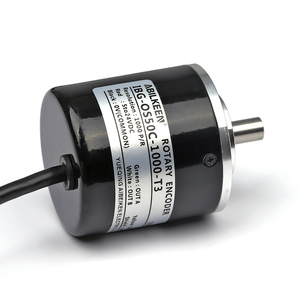 5-24VDC Knopf ausgangs draht Typ Incr Encoder OD50mm Voll welle 8mm Push-Pull-Ausgangs konfiguration Inkrementeller Drehgeber - Product Image 5