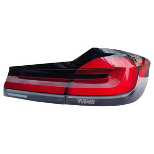Original High Quality <strong>LED</strong> Rear Taillights for BMW 5 Series G30 LCI Plug and Play Upgrade with 24v <strong>Red</strong> Lens Used Condition - Product Image 1