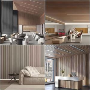 Ghi âm phòng thu âm nhạc phòng thu thiết bị Acoustic tấm Tường-trang trí âm thanh bằng chứng tấm gỗ cho nhà & văn phòng sử dụng - Product Image 4