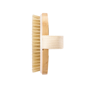 कारखाने की कीमत थोक प्राकृतिक घास लकड़ी का बोअर शुष्क त्वचा शरीर ब्रश गर्म करता है, बाहर स्नान ब्रश मालिश ब्रश मालिश शरीर ब्रश - Product Image 5