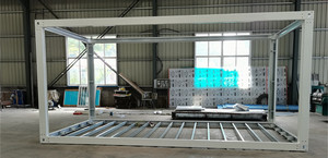 Estructura de construcción de casa prefabricada modular, producto al por mayor, marco de contenedor de envío de 20 pies - Product Image 6
