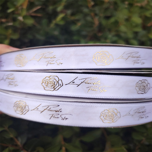 带有定制标志的情人节礼品包装定制丝带线轴 - Product Image 2