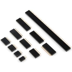 <span class=keywords><strong>2.54mm</strong></span>単列ピンメスヘッダーソケットピッチ1*2P 3P 4P 6P 8P 12P 15P 20P 40Pピンコネクタ - Product Image 2