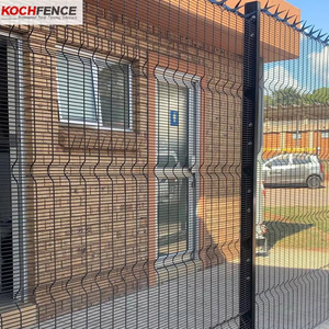 איכות גבוהה אנטי-טיפוס אבטחה גבוהה 358 אבטחה ברורה תצוגה רשת ברורה לוחות גדר ברורים עם מהדק עכביש - Product Image 6