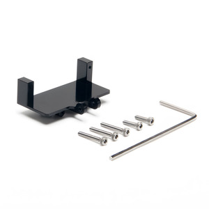 Fabrika özel alüminyum alaşım Servo dağı 15T Servo boynuz kol direksiyon bağlantı eksenel SCX24 kaya paletli EMAX Motor için Set - Product Image 4