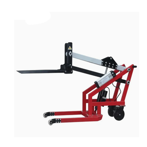 Carrello elevatore idraulico elettrico con braccio curvo carico e scarico piccolo veicolo flessibile di sollevamento e movimentazione - Product Image 5