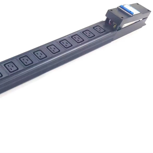 3 kutuplu devre kesici PDU soketli 12 yollu IEC C19 Pdu ağır güç dağıtım ünitesi güç şeridi - Product Image 1