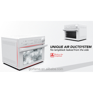 Horno freidora de aire 30L Control digital Bandeja para hornear Cesta Bandeja para migas Rotisserie Kit18 Programa automático preestablecido Hornear, asar, freír, tostadas, descongelar - Product Image 2