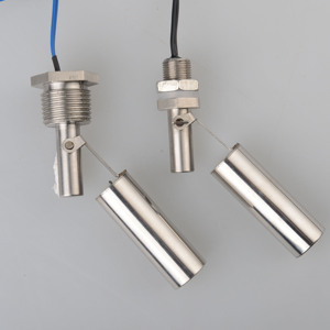 1/2 interruttore di livello del liquido orizzontale sensore di livello dell'acqua in acciaio inossidabile regolatore di livello dell'interruttore a galleggiante con giunto - Product Image 1