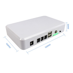 Fuente de alimentación portátil para exteriores con batería de iones de litio Sistema de iluminación solar doméstico pequeño con controlador PWM para cortes de energía - Product Image 1