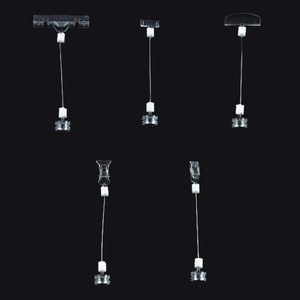 Clip per etichette personalizzate per negozio al dettaglio trasparente in plastica con Clip Pop porta prezzo - Product Image 6