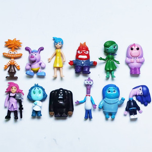 Yeni varış dışarı içinde 2 Anime heykelcik koleksiyonu sevinç üzüntü kızgın korku tiksinme kitleri modeli oyuncak eylem vitrinin hediye - Product Image 1