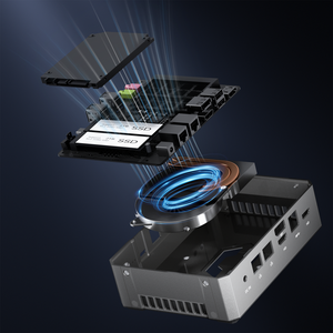 13th 12th Gen Core I5 I7 I9 13900H Win11 Mini bilgisayar masaüstü DDR5 çift 2.5G Ethernet WiFi6 Thunderbolt 4 yeni oyun bilgisayar - Product Image 6