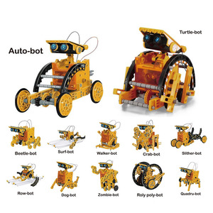 テクノロジーソーラーロボットキット12in1サイエンスSTEMキット科学的にインテリジェントで楽しいロボット玩具 - Product Image 2