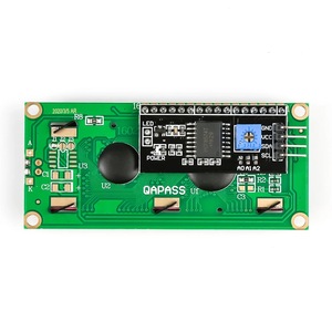 Módulo LCD JEO LCD1602, pantalla verde azul de 5V, interfaz 16*2 IIC/I2C, módulo de pantalla LCD, módulo de pantalla de luz negra