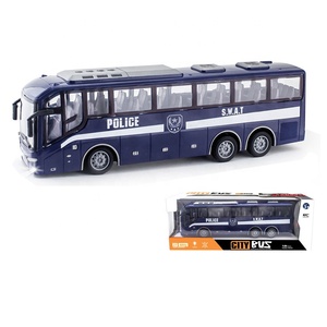 SY 1:30 Scale Radio Control Vehicle 4CH <strong>RC</strong> Car for Kids Remote Control Bus Toy - Product Image 1