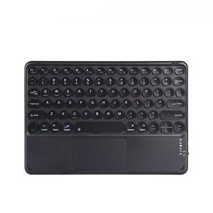 For IPad&amp;PhoneQuiet Bluetooth <strong>Keyboard</strong> with Touchpad,10 Inches,With Mouse Set,7-Colors Backlit, Portable
