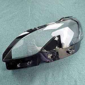 Peugeot 4008 5008 2017-2019 için araba far kapağı LED maskeleri far Lens şeffaf abajurlar kabuk cam - Product Image 1