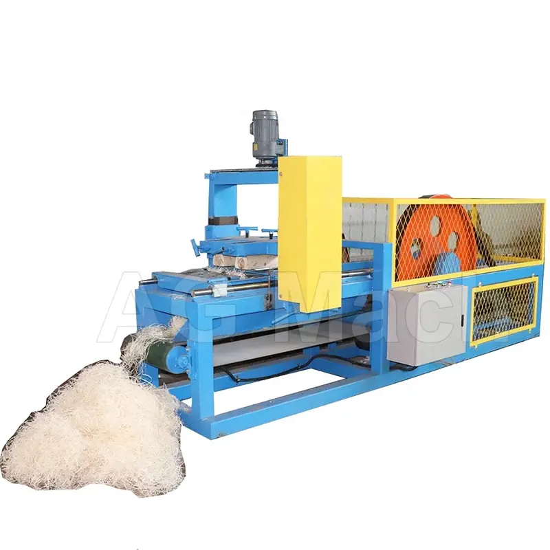 Máquina de procesamiento de lana de madera de uso doméstico para relleno de cajas de embalaje