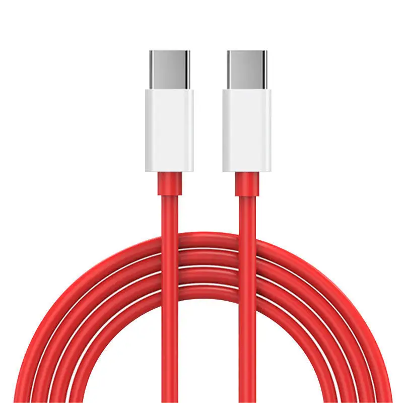 65W двойной USB Type-C кабель для быстрой зарядки для OnePlus Warp кабель для передачи данных USB 3,1 Type C кабель с функцией быстрой зарядки для One Plus 8T