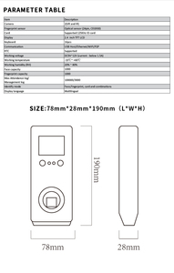 Módulo WIFI ZKT Terminal de asistencia de tiempo de huellas dactilares TCP/IP Sistema de control de acceso de puerta biométrico USB - Product Image 6
