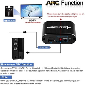 Adaptör Xb ox serisi 4K HD MI RCA ses çıkarıcı ayırıcı özleri 5.1 HD MI slink ses dönüştürücü - Product Image 3