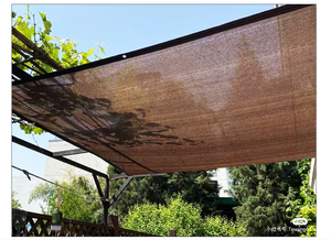 Parabrezza in HDPE colorato in tessuto per recinzione per alberi schermo per Privacy impermeabile antivento e resistente pieghevole portatile - Product Image 5