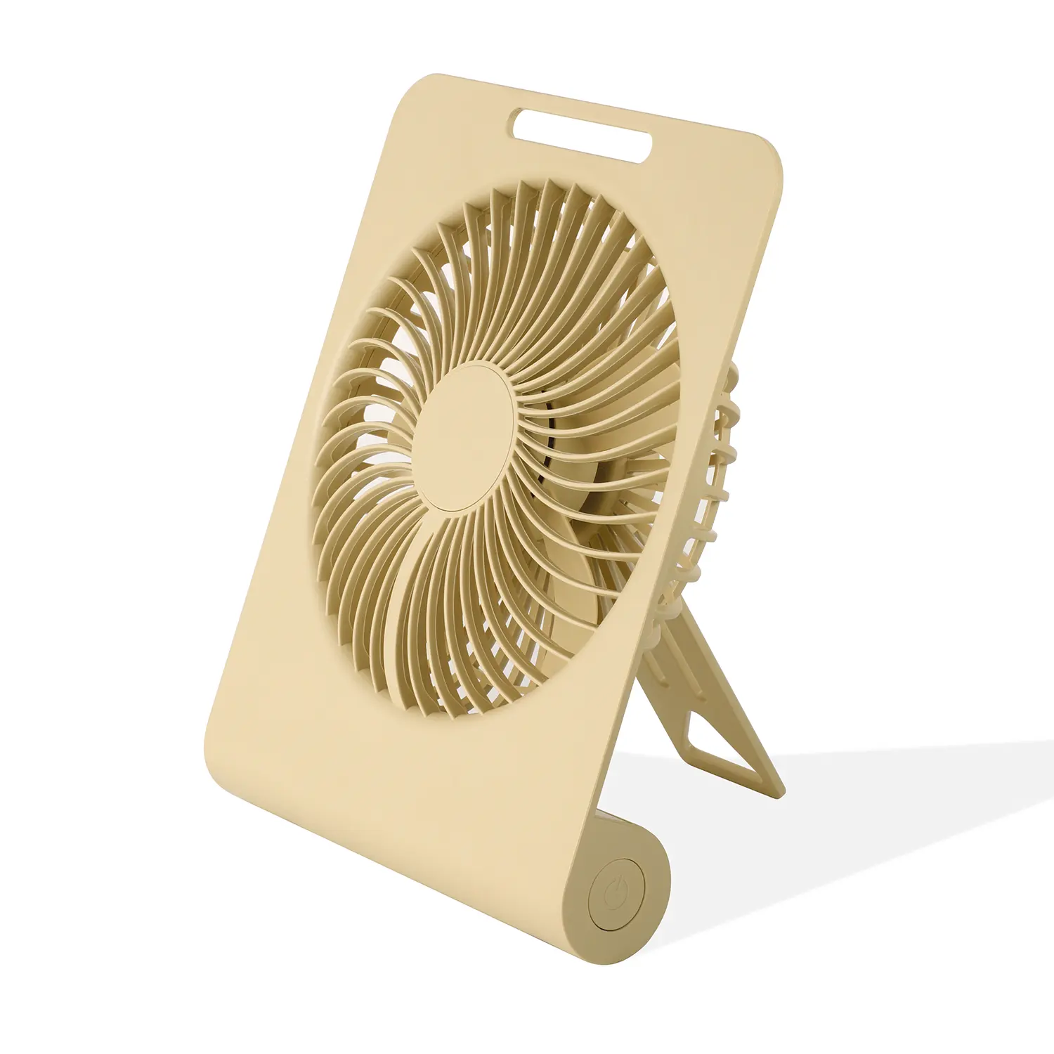 2024 creativo leggero USB ricaricabile Fan ufficio dormitorio all'aperto campeggio sospeso silenzioso Mini ventilatore da tavolo