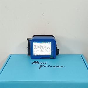 D&H Mini-Tintenstrahldrucker Hand-Botschcode Datum Coder Maschine Verfallsdatumsstempel für Kunststoff TIJ-Drucker einfarbig - Product Image 6