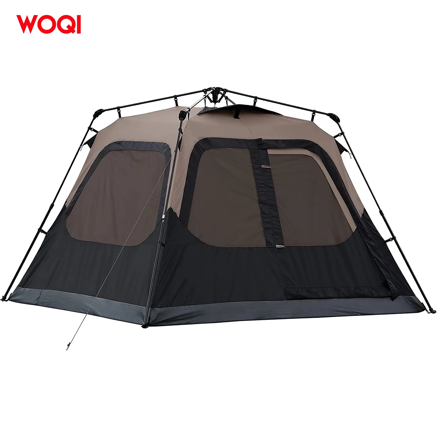 Woqi Outdoor Camping Automatische Pop-Up Tenten Met Vestibule Waterdichte Tent Met Onmiddellijke Opstelling In 60 Seconden