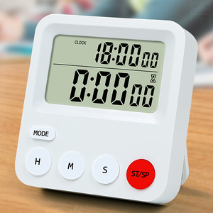 Timer digitale da cucina Timer conto alla rovescia LED HD Display multifunzione sveglia suono Flash vibrazione promemoria funzione memoria - Product Image 4