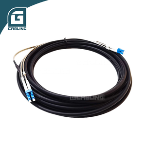 Cable de conexión Gcabling Ftth Cable de caída de fibra óptica blindado a prueba de agua 20 50M 100M SC APC UPC IP67 IP68 Cable de conexión de Fibra óptica - Product Image 5