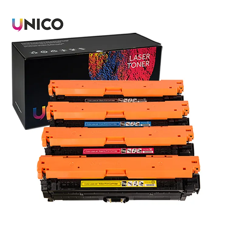 UNICO Compatible printer Toner Cartridge CE740A CE741A CE742A CE743A 307A color toner For HP CP5220 5221 5221dn laser toner