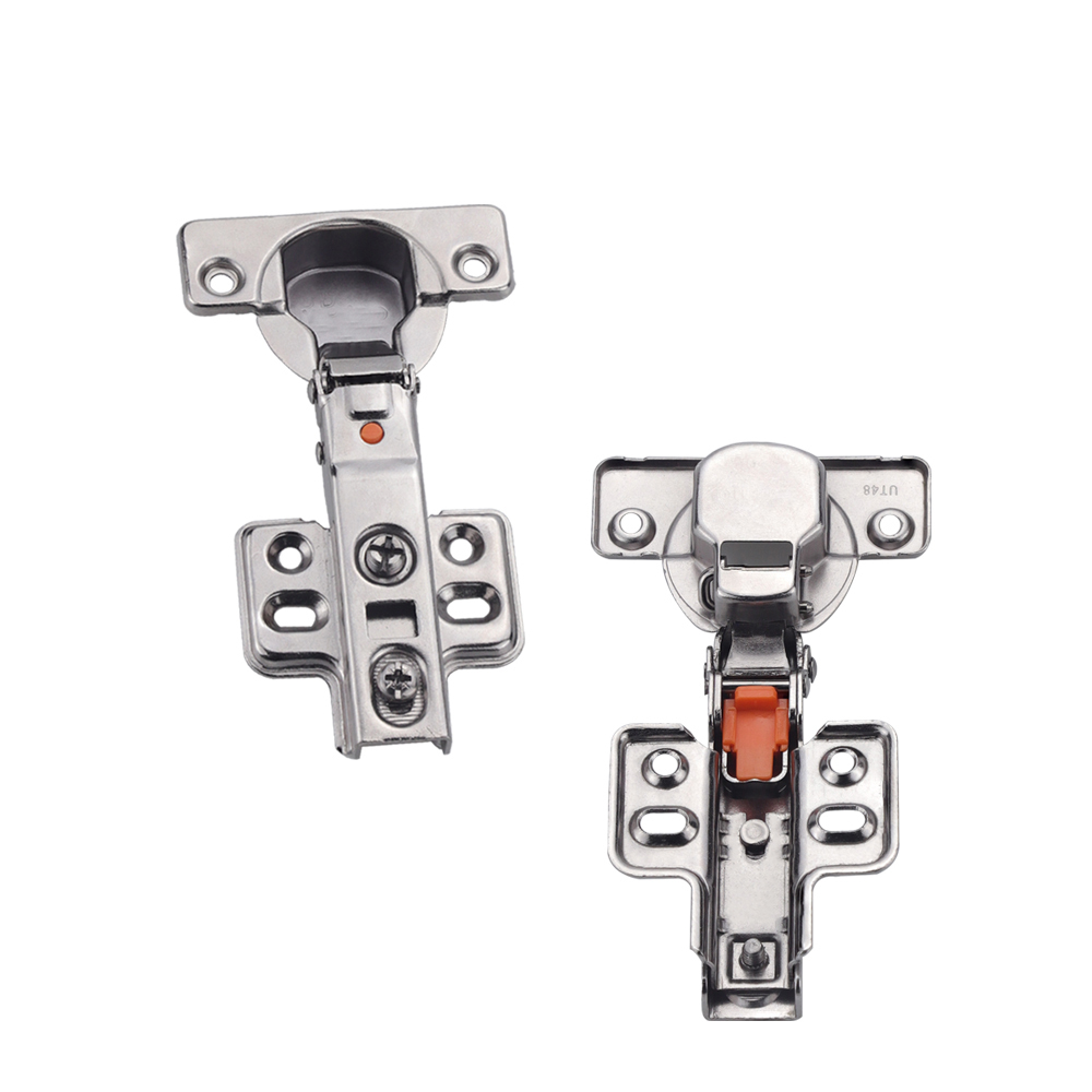 Nouvelle charnière hydraulique à trois voies