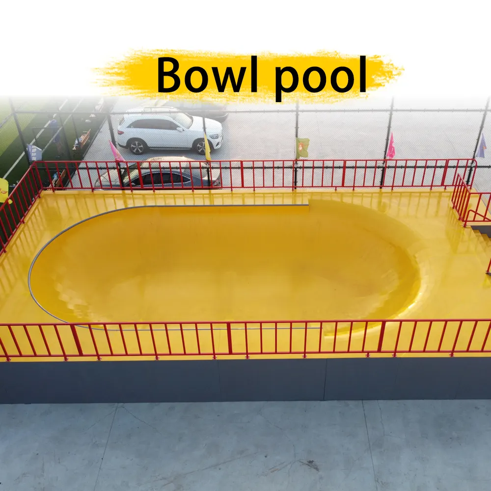 Skateboard Bowl Pool Welle Bau Extremsport Prop Hersteller kundenspezifische Trainingsstrecke