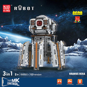 Mold King 15050S STEM Lernspiel zeug Baukästen für Kinder APP Programmierung Intelligente Roboter blöcke Bricks Boys - Product Image 2