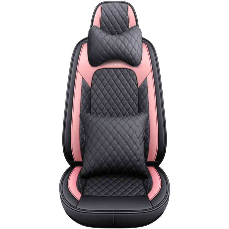 Чехлы на автомобильные сиденья кожаные водонепроницаемые чехлы на автомобильные сиденья для женщин роскошные розовые чехлы на автомобильные сиденья для Vw Passat