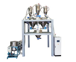 Asymmetrical <strong>Hopper</strong> Continuous <strong>System</strong> for Weighing and Dosing Powders New Condition for Food Manufacturing Plant - Product Image 1