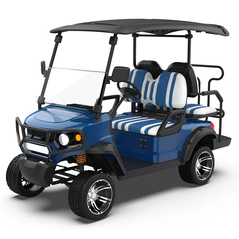 Commercial 4 passenger battery electric lift car Battery powered golf cart