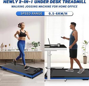Unter dem Schreibtisch Laufband Leise elektrische Lauf-Jogging-Maschine für das Home Office mit fern gesteuertem Fitness gerät und LED-Anzeige - Product Image 4