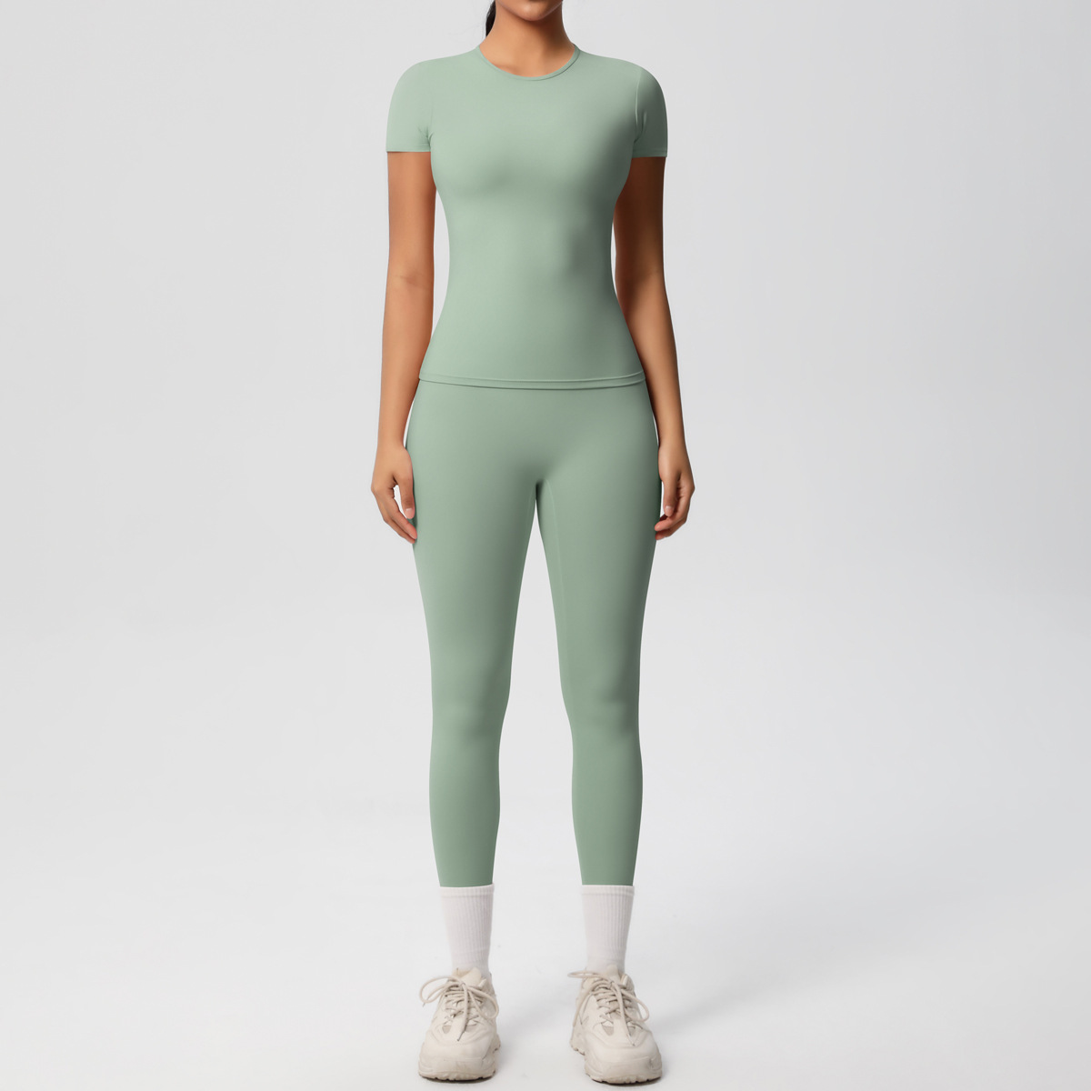 Conjunto de camisa verde