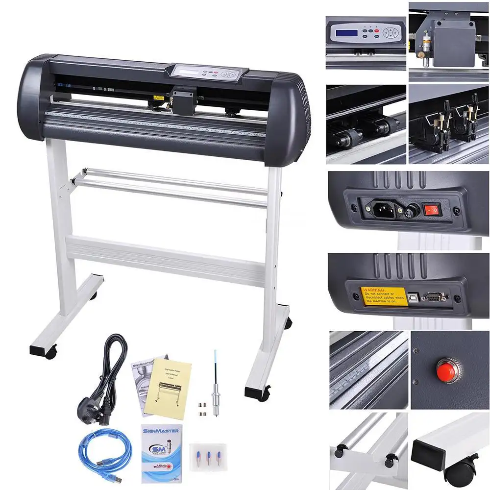 RubySub 720mm Cortador de vinil plotter Cortador de vinil Impressora gráfico plotter cortador de sinal plotter com Signmaster